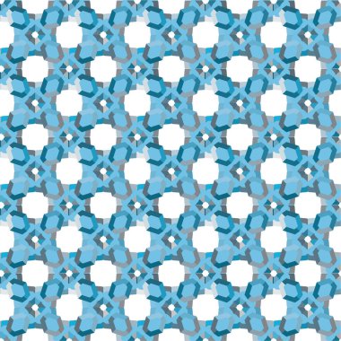 soyut geometrik dikişsiz desen, vektör illüstrasyonu
