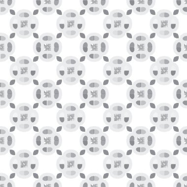 Geometrik soyut dikişsiz desen, vektör illüstrasyonu