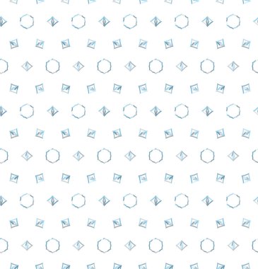 Geometrik soyut dikişsiz desen, vektör illüstrasyonu