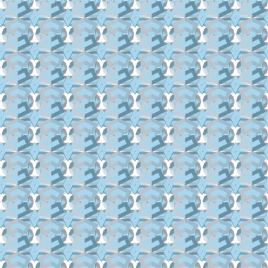 soyut geometrik dikişsiz desen, vektör illüstrasyonu