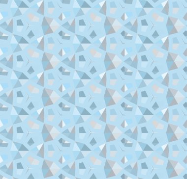 Geometrik soyut dikişsiz desen, vektör illüstrasyonu