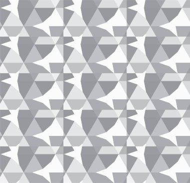 Geometrik soyut dikişsiz desen, vektör illüstrasyonu