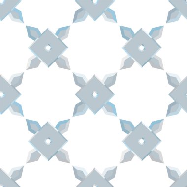 soyut geometrik dikişsiz desen, vektör illüstrasyonu