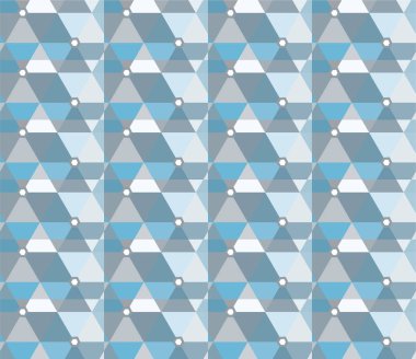 soyut geometrik dikişsiz desen, vektör illüstrasyonu