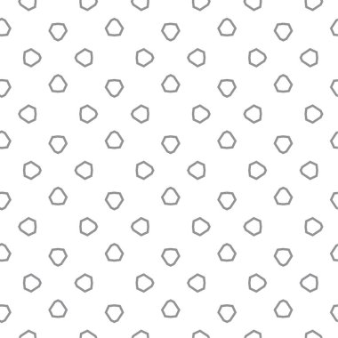 Geometrik soyut dikişsiz desen, vektör illüstrasyonu