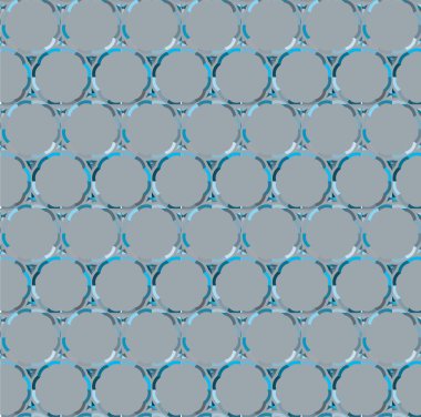 Geometrik soyut dikişsiz desen, vektör illüstrasyonu