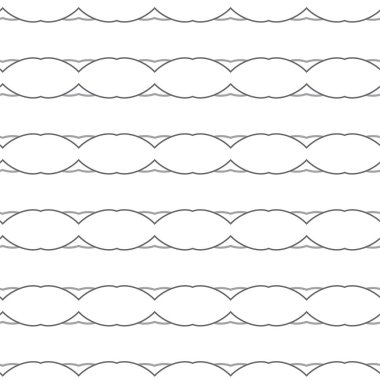 Geometrik soyut dikişsiz desen, vektör illüstrasyonu