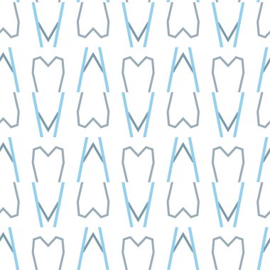 soyut geometrik dikişsiz desen, vektör illüstrasyonu