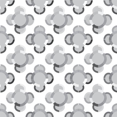 soyut geometrik dikişsiz desen, vektör illüstrasyonu