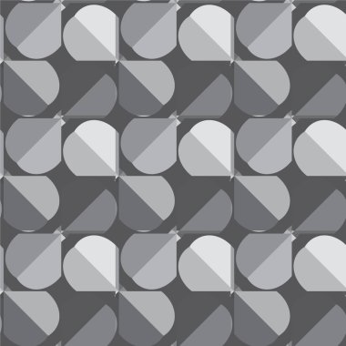 Geometrik soyut dikişsiz desen, vektör illüstrasyonu