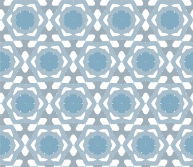 Geometrik soyut dikişsiz desen, vektör illüstrasyonu