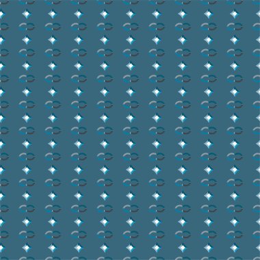 Geometrik soyut dikişsiz desen, vektör illüstrasyonu