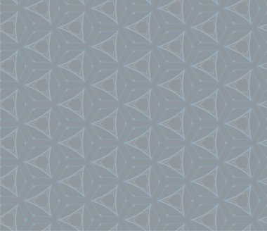 Geometrik soyut dikişsiz desen, vektör illüstrasyonu