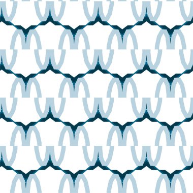Geometrik soyut dikişsiz desen, vektör illüstrasyonu