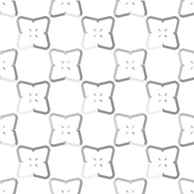 Geometrik soyut dikişsiz desen, vektör illüstrasyonu