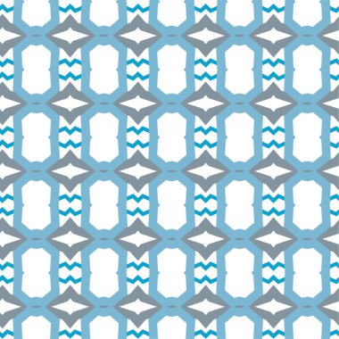 soyut geometrik dikişsiz desen, vektör illüstrasyonu