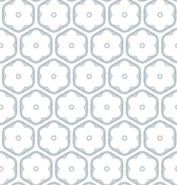 Geometrik soyut dikişsiz desen, vektör illüstrasyonu