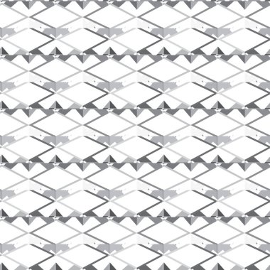 Geometrik soyut dikişsiz desen, vektör illüstrasyonu