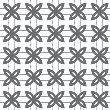 Geometrik soyut dikişsiz desen, vektör illüstrasyonu