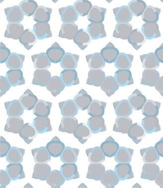 soyut geometrik dikişsiz desen, vektör illüstrasyonu