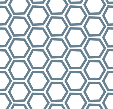 Geometrik soyut dikişsiz desen, vektör illüstrasyonu