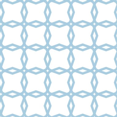Geometrik soyut dikişsiz desen, vektör illüstrasyonu