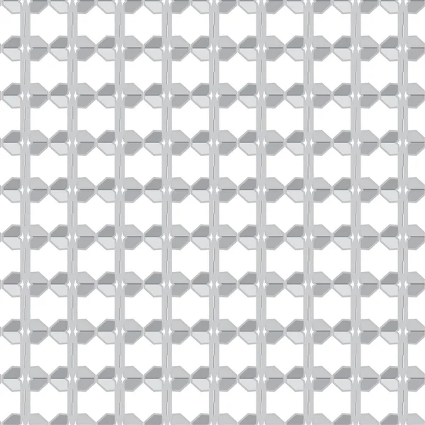 Geometric Abstract Seamless Pattern Vector Illustration — Stock Vector