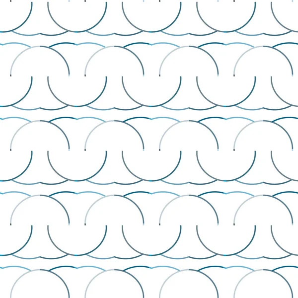 Resumo Padrão Geométrico Sem Costura Ilustração Vetorial — Vetor de Stock