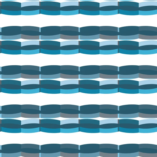 Geometrische Abstrakte Nahtlose Muster Vektorillustration — Stockvektor