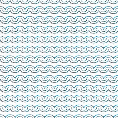 Geometrik soyut dikişsiz desen, vektör illüstrasyonu