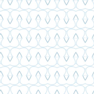 Geometrik soyut dikişsiz desen, vektör illüstrasyonu