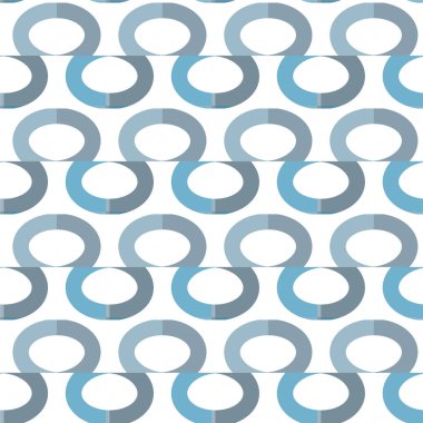 Geometrik soyut dikişsiz desen, vektör illüstrasyonu