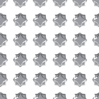 soyut geometrik dikişsiz desen, vektör illüstrasyonu 