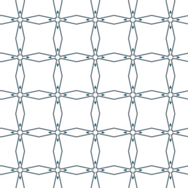 Geometrik soyut dikişsiz desen, vektör illüstrasyonu