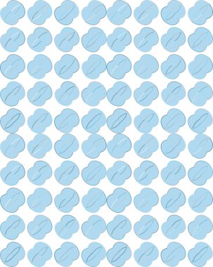 Geometrik soyut dikişsiz desen, vektör illüstrasyonu