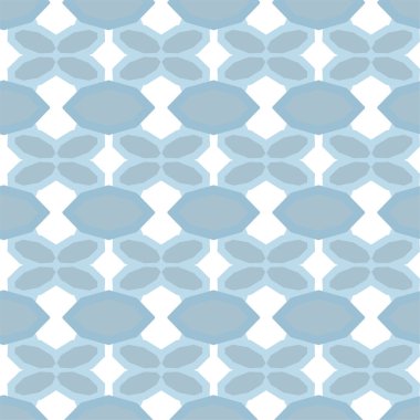 Geometrik soyut dikişsiz desen, vektör illüstrasyonu