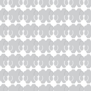 Geometrik soyut dikişsiz desen, vektör illüstrasyonu