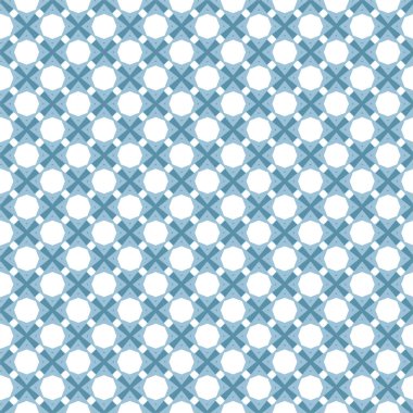 Geometrik soyut dikişsiz desen, vektör illüstrasyonu