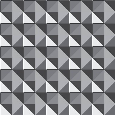 Geometrik soyut dikişsiz desen, vektör illüstrasyonu
