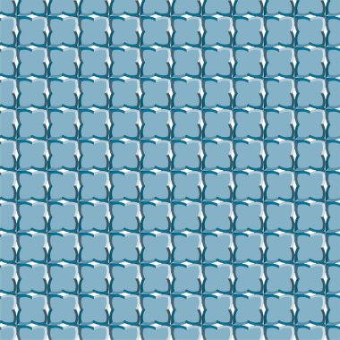 Geometrik soyut dikişsiz desen, vektör illüstrasyonu