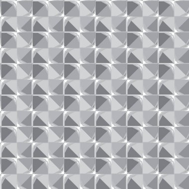 Geometrik soyut dikişsiz desen, vektör illüstrasyonu