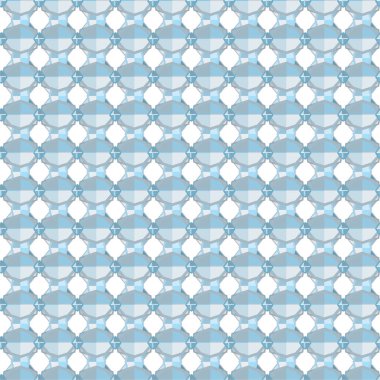 Geometrik soyut dikişsiz desen, vektör illüstrasyonu