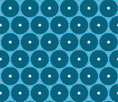 Geometrik soyut dikişsiz desen, vektör illüstrasyonu