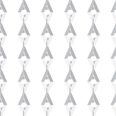 Geometrik soyut dikişsiz desen, vektör illüstrasyonu