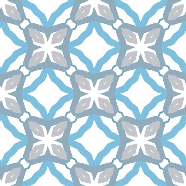 soyut geometrik dikişsiz desen, vektör illüstrasyonu