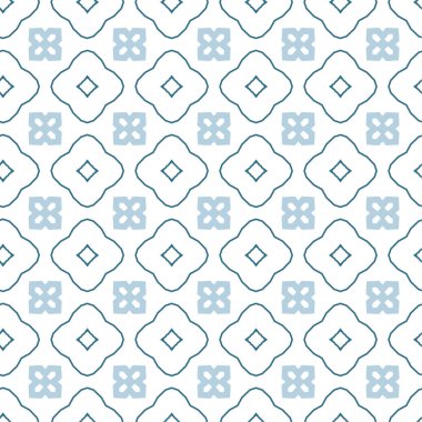 Geometrik soyut dikişsiz desen, vektör illüstrasyonu