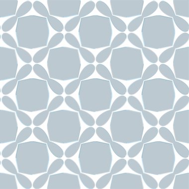 Geometrik soyut dikişsiz desen, vektör illüstrasyonu