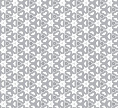 Geometrik soyut dikişsiz desen, vektör illüstrasyonu
