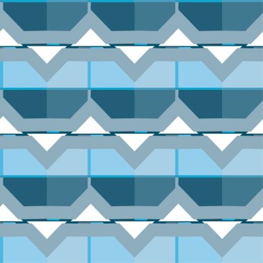 soyut geometrik dikişsiz desen, vektör illüstrasyonu