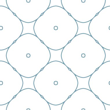 Geometrik soyut dikişsiz desen, vektör illüstrasyonu